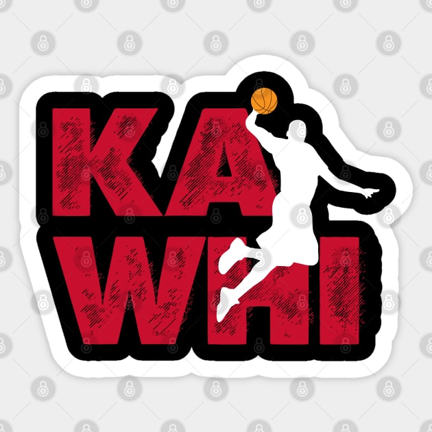 Kawhi Leonard Clippers Basketball MVP Sticker by smartrocket